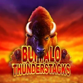 Logo of Buffalo Thunderstacks from Amatic Industries at Jokery Casino