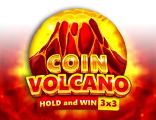 Logo of Coin Volcano from 3 Oaks Gaming at Jokery Casino