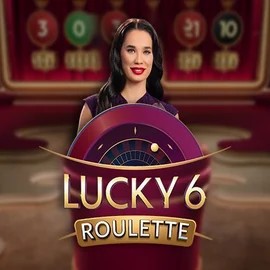 Lucky 6 Roulette logo by Pragmatic Play at Jokery Casino