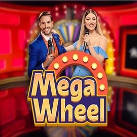 Mega Wheel logo – Live Casino by Pragmatic Play at Jokery Casino