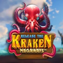 Release the Kraken Megaways slot logo by Pragmatic Play at Jokery Casino